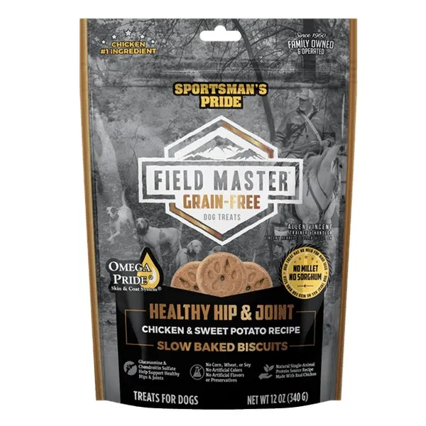6/12 oz. Sportsman's Pride Field Master Hip & Joint Chicken & Sweet Potato Biscuits - Health/First Aid